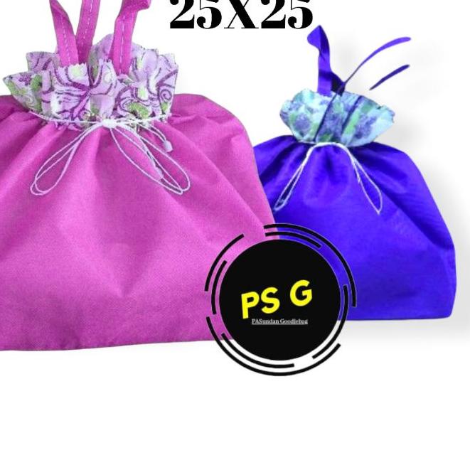 

♖ tas serut spunbond 25x25/box nasi/besek/duskue/hajatan ☄