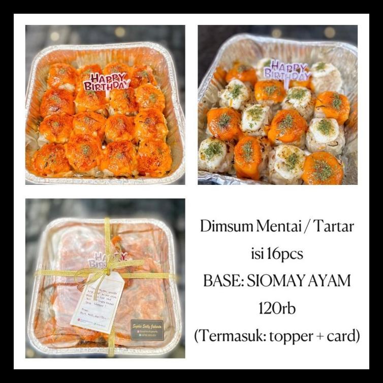 

DIMSUM MENTAI TARTAR HAMPERS NATAL / BIRTHDAY - TARTAR