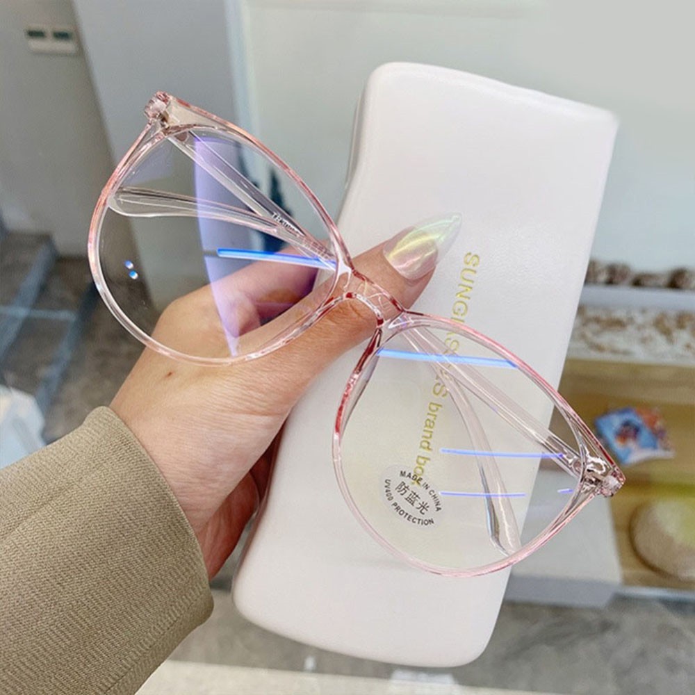 【COD Tangding】Anti Blue Light Blocking Glasses Women Oversized Eyeglasses Blue Light Computer Glasses Unsex Safety Eyewear Spectacle