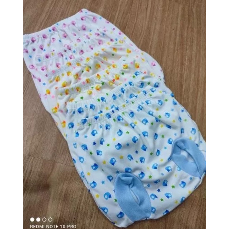 (6pcs) CELANA POP  DOUBLE POLOS WARNA - CELANA POP BABY - CELANA MURAH