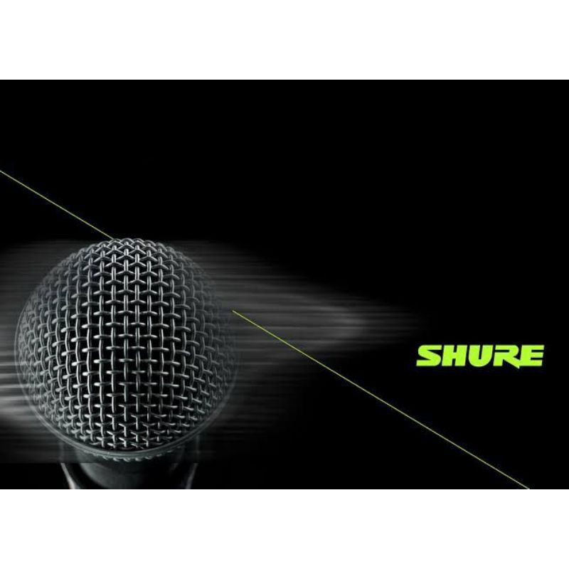 MIC KABEL SHURE SM 58 GRADE A / MIC KUALITAS BAGUS + KABEL MIC 10 METER