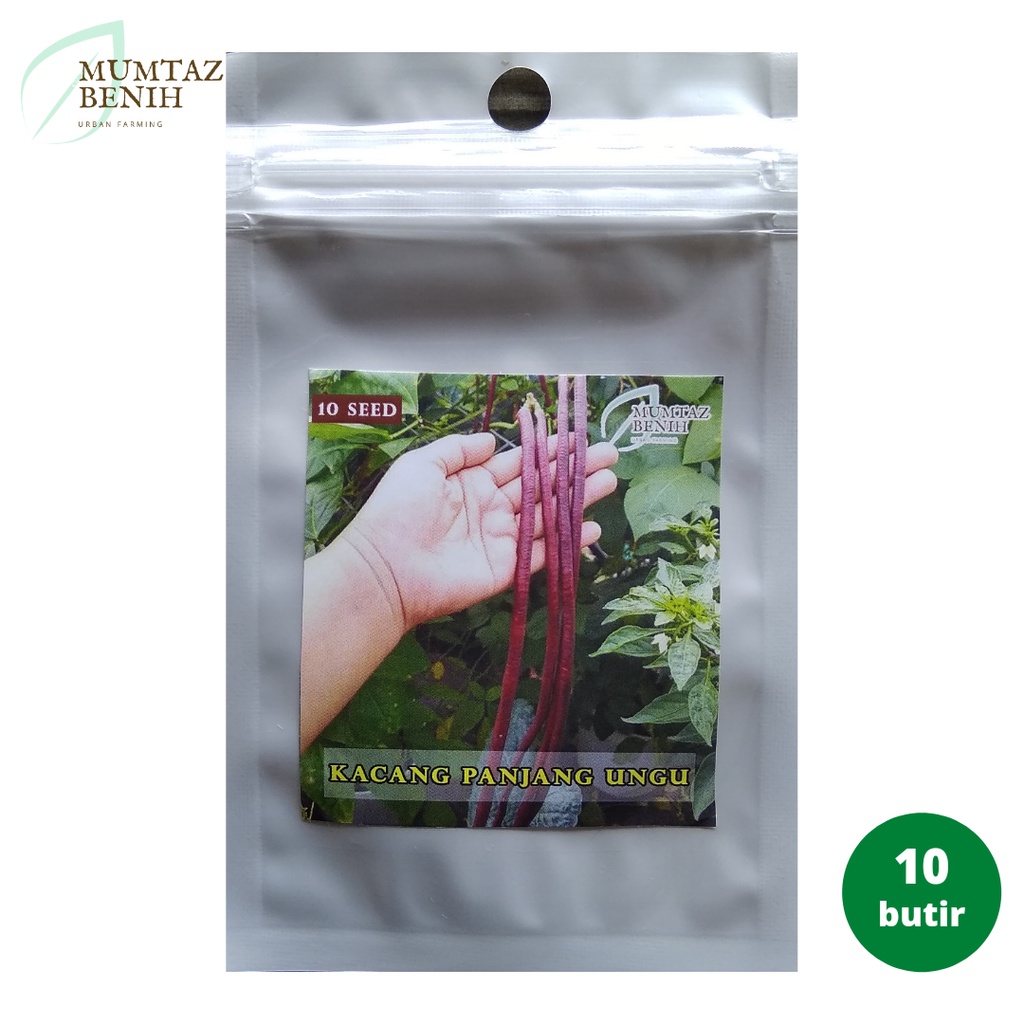 Benih/Biji Kacang Panjang Ungu (Mumtaz)