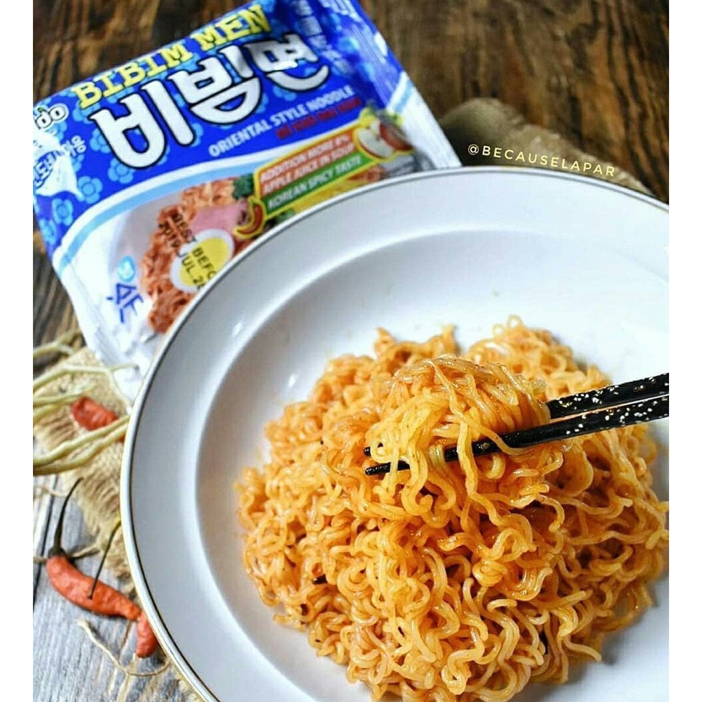 

PALDO BIBIM MEN / MIE DINGIN RASA APEL /RAMEN /RAMYEON / MIE INSTAN / MIE KOREA / KOREAN NOODLE