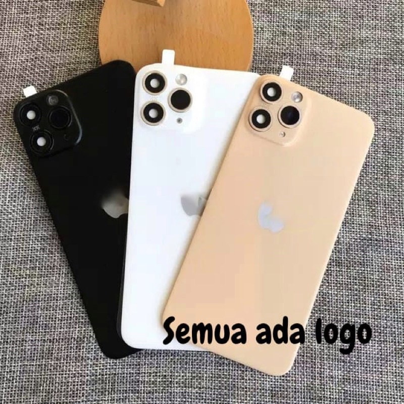 CASING FAKE BACK COVER IPHONE 11/11 PRO/11 PRO MAX FOR IPHONE X XR XS MAX TRANSFORM TO IPHONE 11