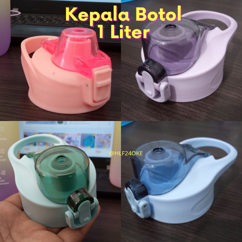 Tutup Botol 1 Liter Viral Gradasi Silikon Part Terpisah