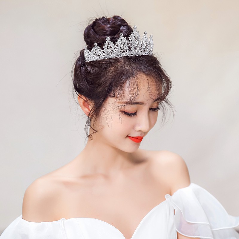 Silver Wedding Bridal Tiara Kristal