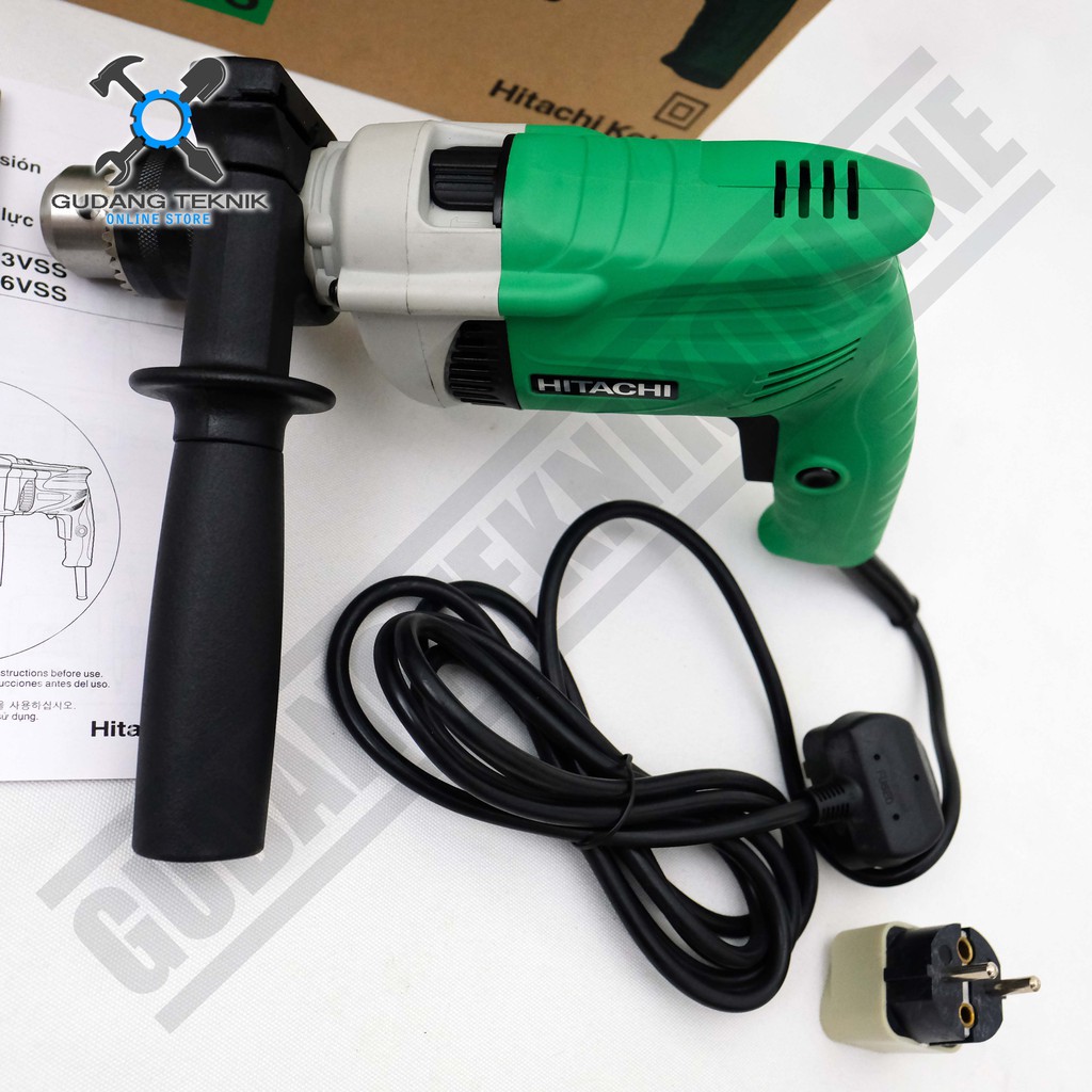 Mesin Bor Beton 16mm Hitachi DV 16VSS - Impact Drill 16mm Hitachi - Mesin Bor Listrik