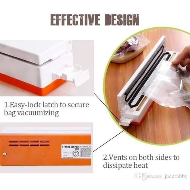 Vacuum Sealer Portable / Mesin Pengemas Plastik