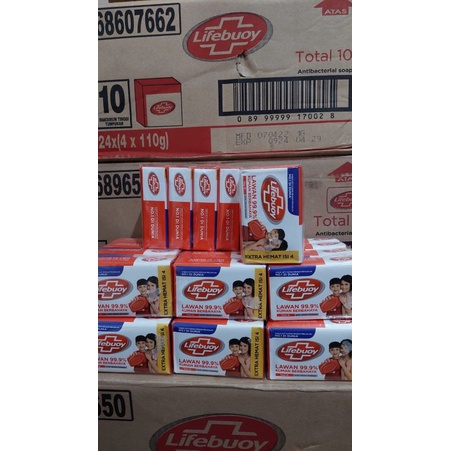 sabun Lifebuoy batangan banded isi 4x60gr,,lifeboy 75 gr dan Sabun Lux 75 gr