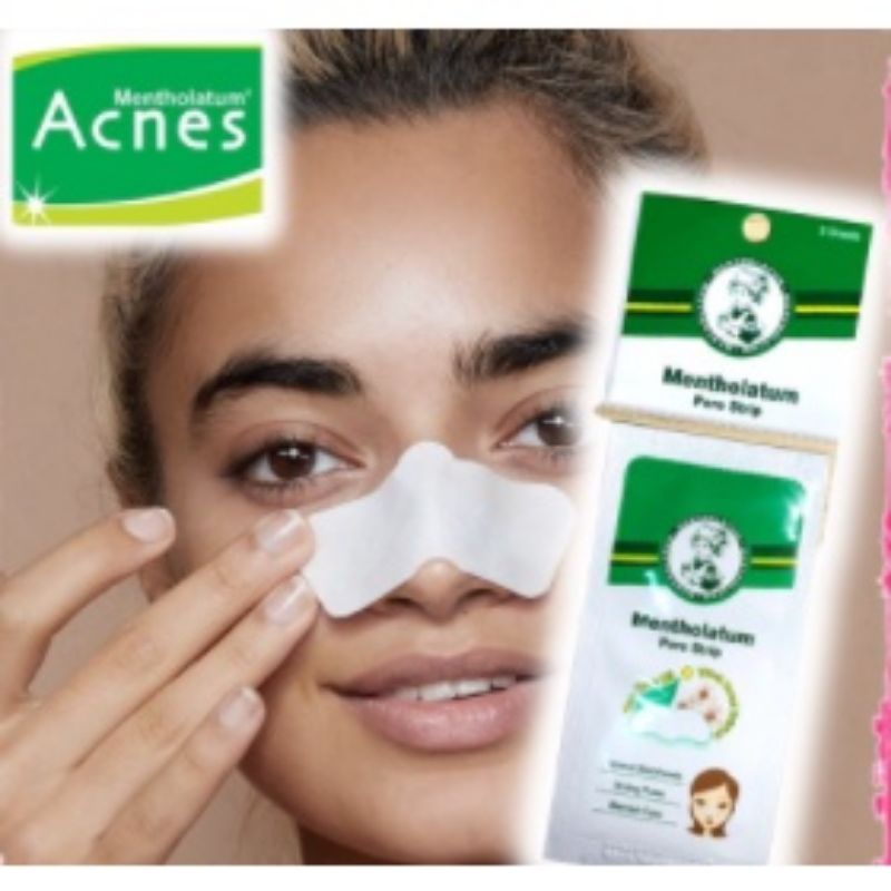 `ღ´ PHINKL `ღ´ a̳c̳n̳e̳s̳ Acnes Pore Strip plester angkat komedo kertas untuk mengecilkan pori