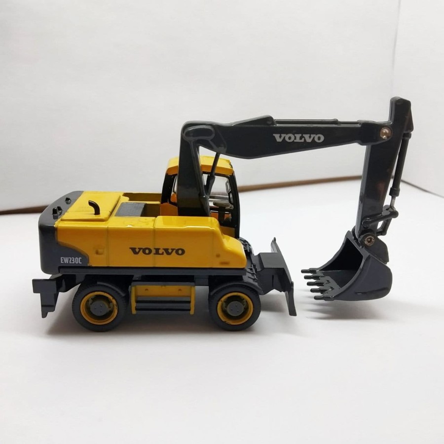 Miniatur Diecast Alat Berat Excavator Volvo EW230C skala 1 87