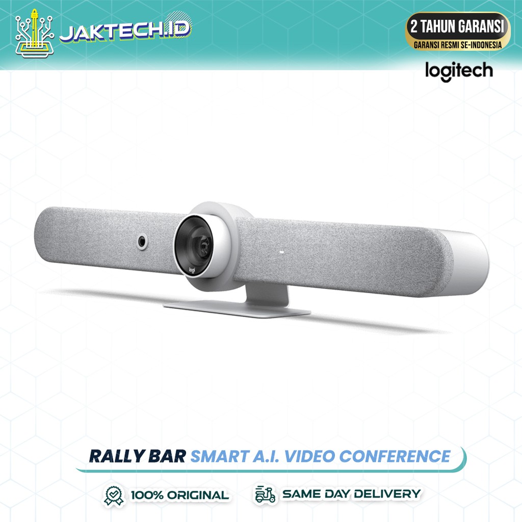 Logitech Rally Bar Smart Conference Cam  Webcam GARANSI RESMI