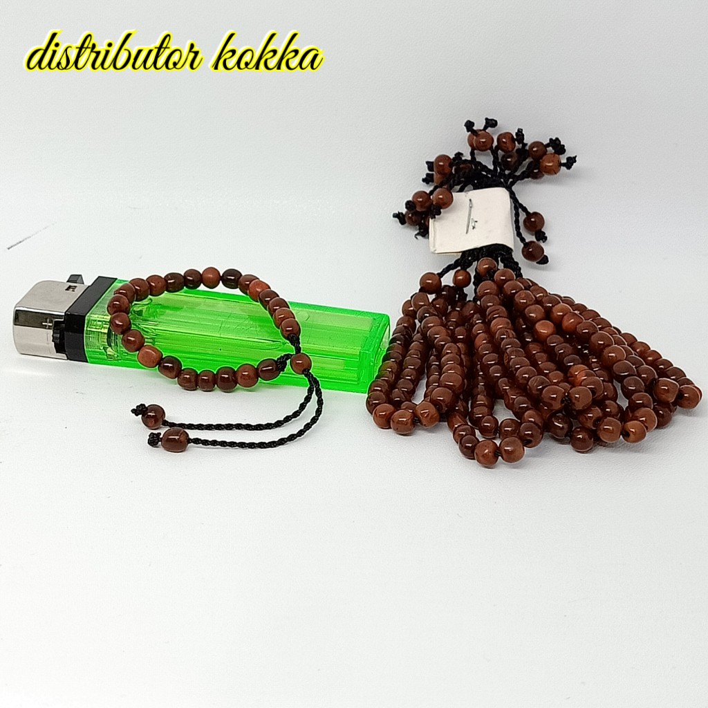 ( SUPER MURAH ) Harga grosir 10 pcs gelang Kokka kaukah merica anak coklat