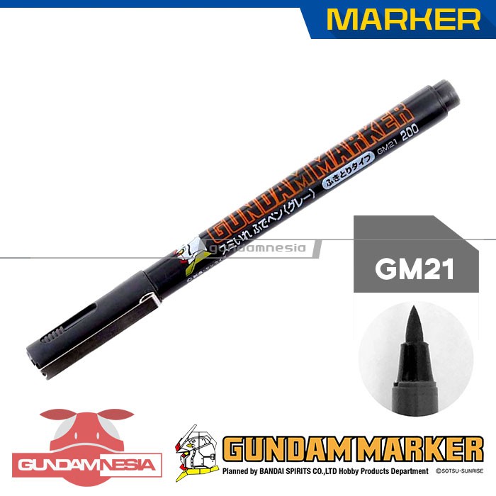

Gundam Marker Brush Type – Gray (GM21)