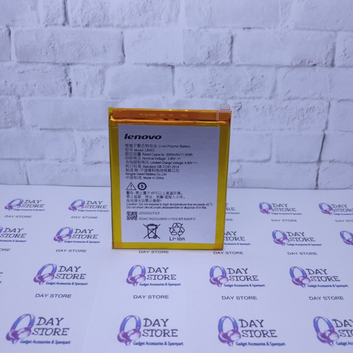 Baterai Lenovo K5 K350T LB003 LB005 3000mAh Original Battery Batre