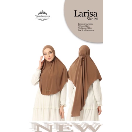 HIJAB BERGO LARISA M ORIGINAL VALENSHA QUEEN