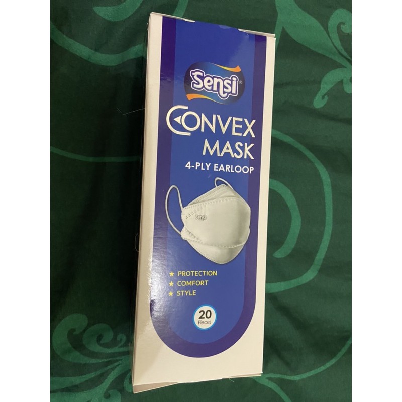 COD BEST SELLER!!! Box sensi convex mask box kardus masker sensi convex mask terbaru