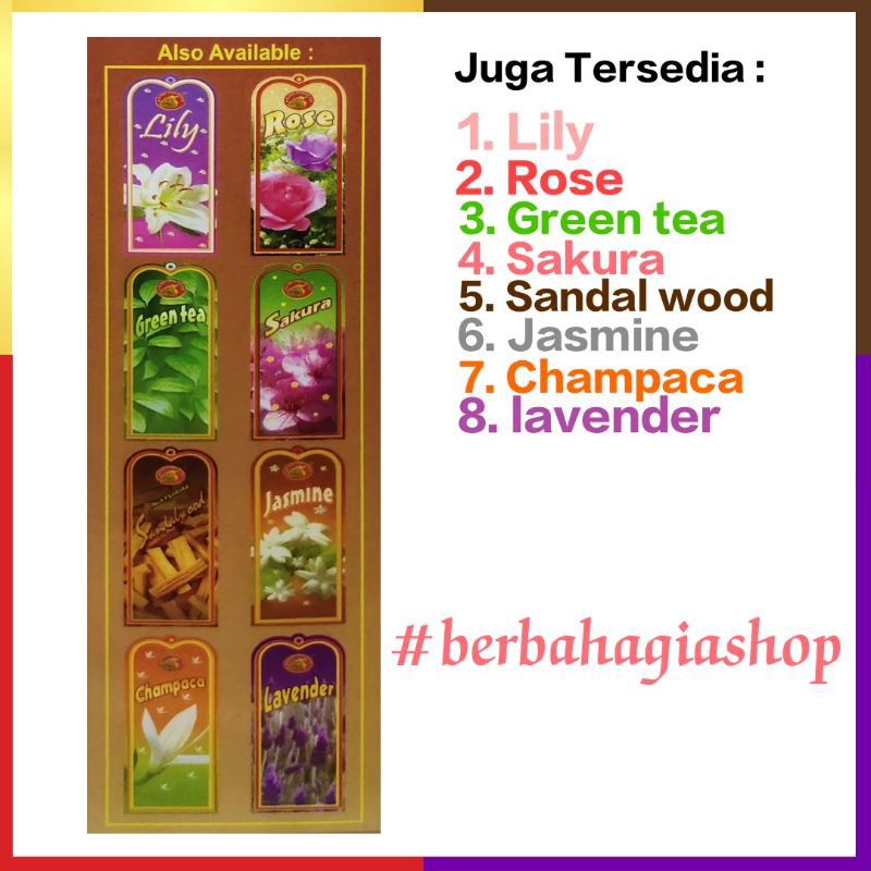 Dupa Bukhur Kerucut Aromaterapi / Hio Tumpeng Cone Aromatherapy Isi 50
