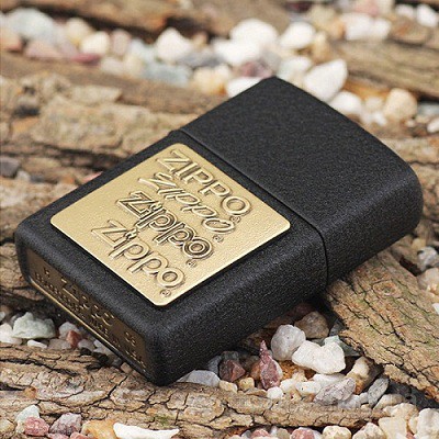 Zippo Original USA 362 Crackel Emblem - Stok Lengkap Garansi Resmi