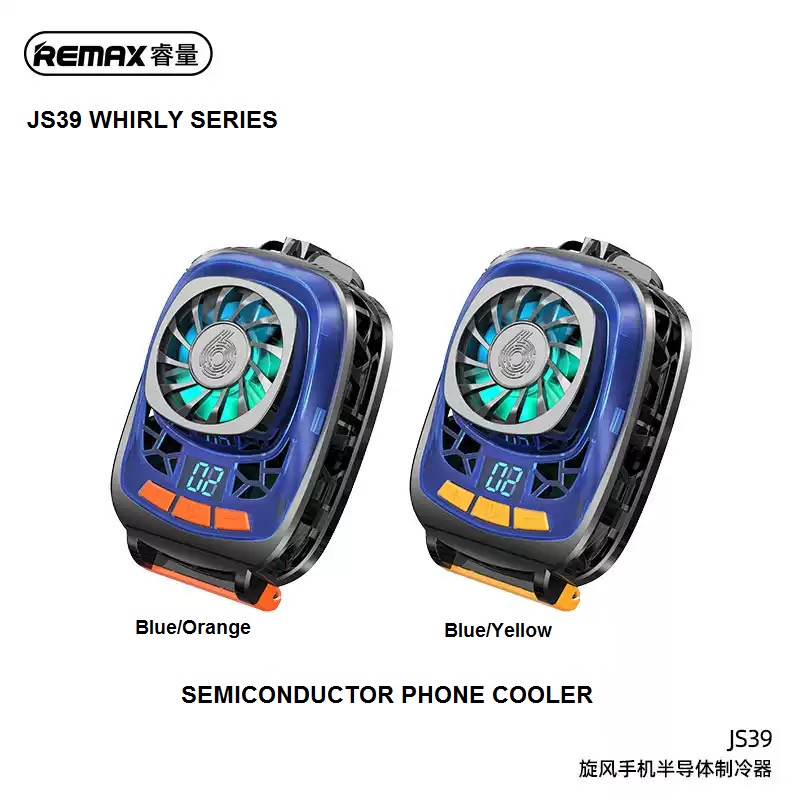 REMAX JS39 WHIRLY SERIES - Semiconductor Cooler - Pendingin Smartphone