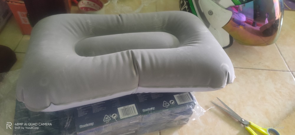 Bestway 67121 - Bantal Angin / Bantal Tiup Kepala Bestway