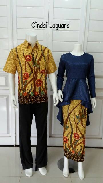 GROSIR BATIK COUPLE CINDAI JAGUARD