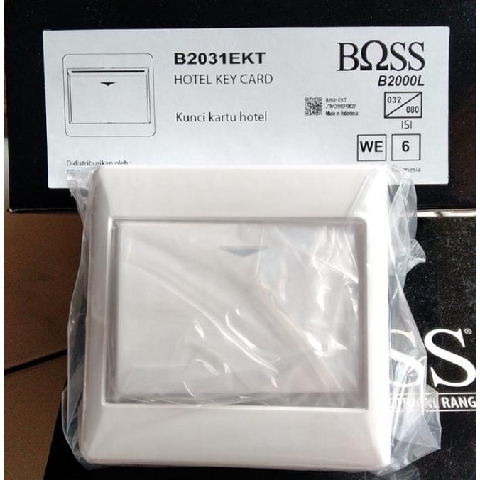 SAKLAR - SAKLAR KARTU HOTEL BOSS 2031EKT