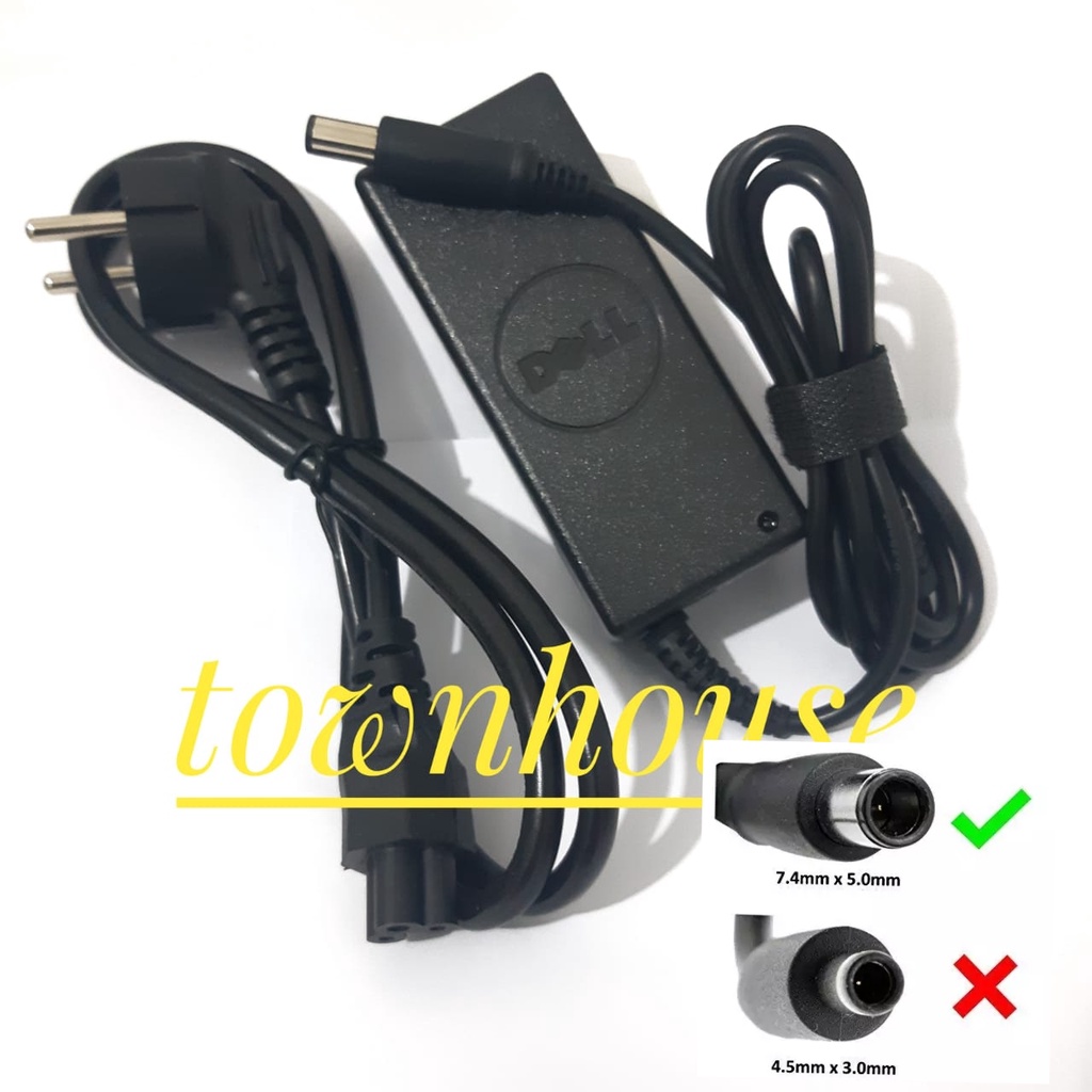 Adaptor Charger Laptop Dell 19.5V 3.34A for Dell Latitude E5440 E5470 7480 E6540 E7440 E7450 E7250 E6440 E6430 7490 7290 5490 5590 5290