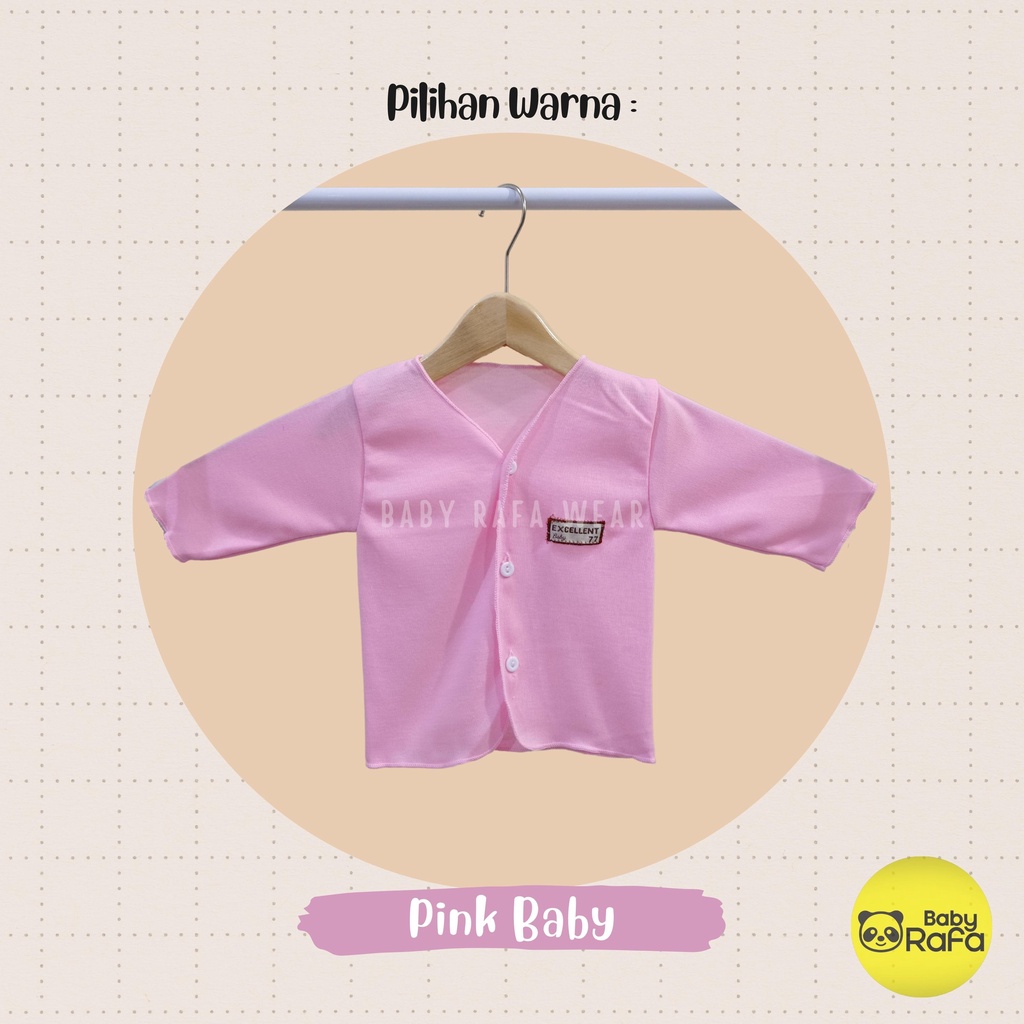 Baju Bayi Panjang PINK SERIES Size 0 - 3 Bulan SNI EXCELLENT 77