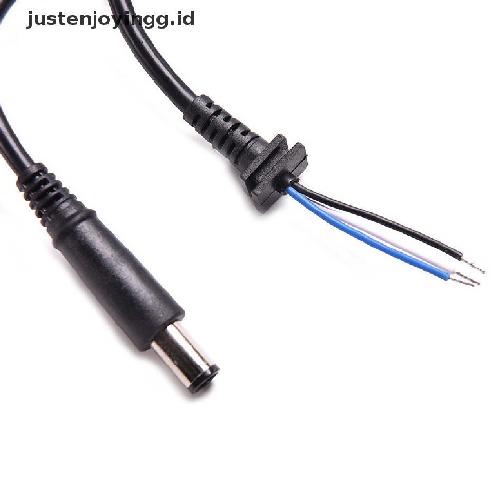 Kabel Adapter Konektor Charger DC Jack 1.2M Untuk Laptop HP DELL 7.4X5.0mm