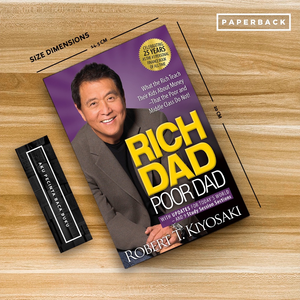 Jual Buku Rich Dad Poor Dad By Robert T. Kiyosaki | Shopee Indonesia