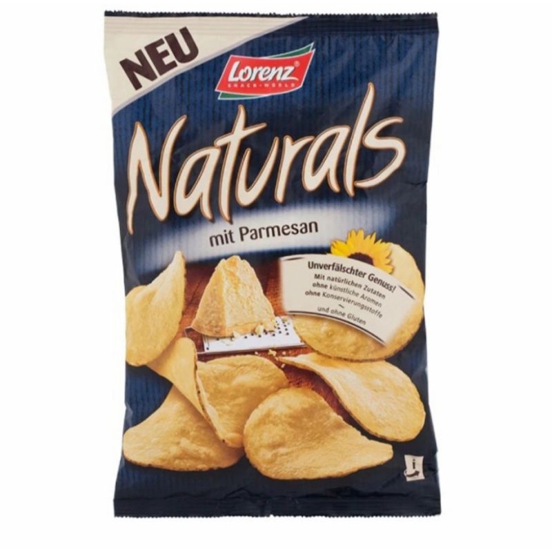 

Lorenz Naturals Potato Chips Mit Parmesan 100gr | Keripik Kentang