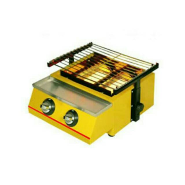 Kompor Panggangan Sosis 2 Tungku