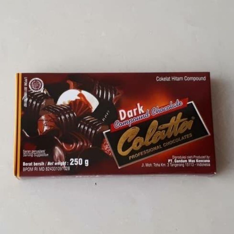 

colatta dark coklat 250 gram