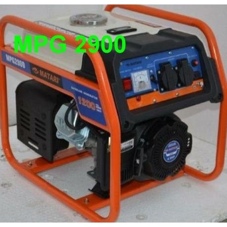 Genset MPG2900 / Mpg 2900 1.2Kw AVR Matari terlaris