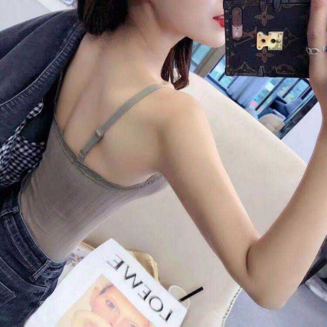 Tank Top Bra Pakaian Dalaman Wanita TankTop-6