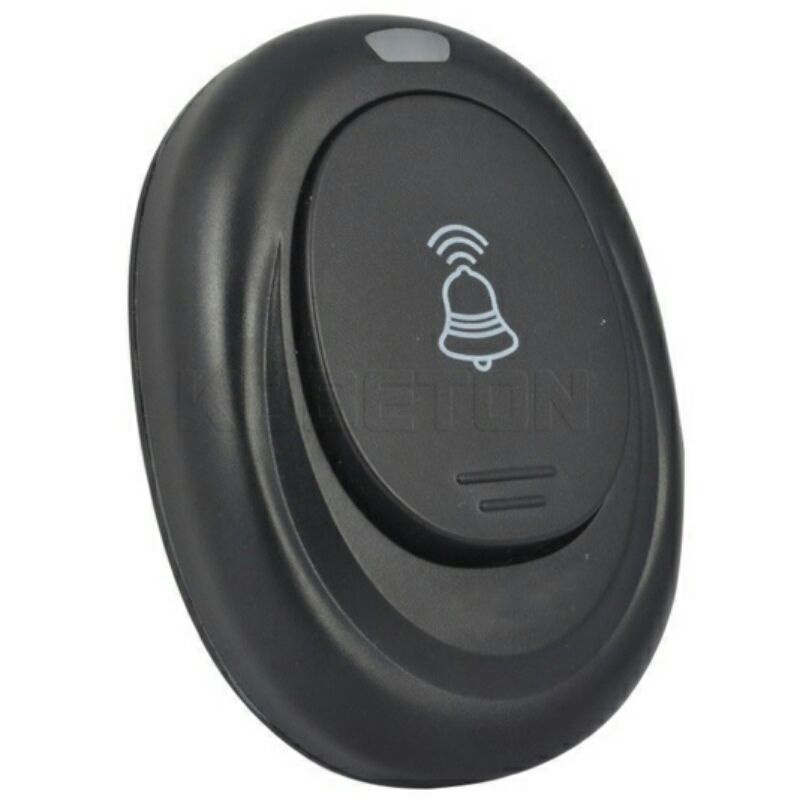 TaffWare Forecum Alarm Pintu Wireless Waterproof With EU Plug FK-D009 - Black