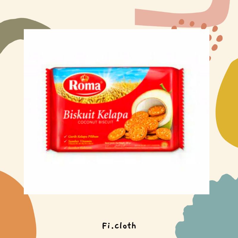 

[ECER] Biskuit Roma Kelapa 300gr