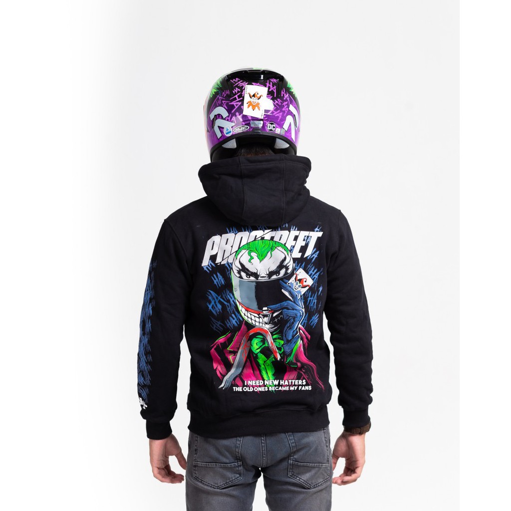 HOODIE | PROSTREET | JOKER| BLACK | NEW | ORIGINAL