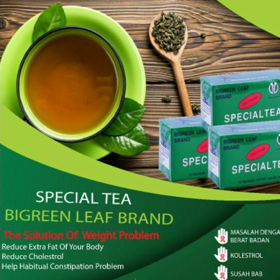 

bigreen leaf brand special tea