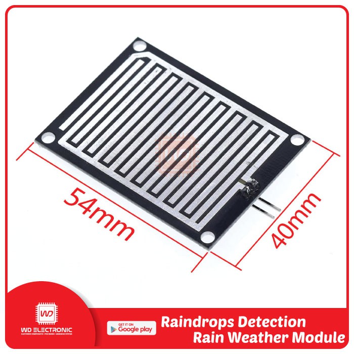 RAINDROP RAIN WATER SENSOR MODULE