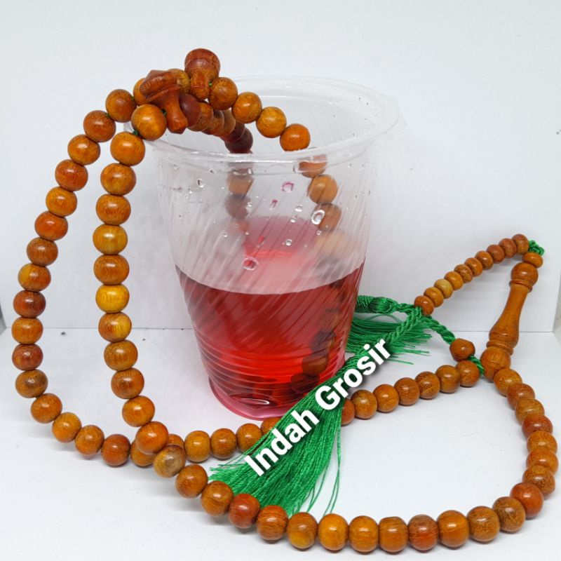 KALUNG TASBIH KAYU SECANG 8mm 99butir