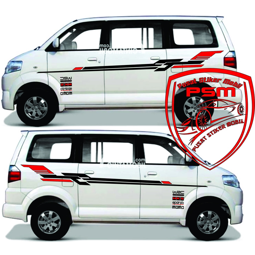 Jual Stiker Mobil Suzuki Apv Stiker Cutting Mobil Apv Murah Terlaris