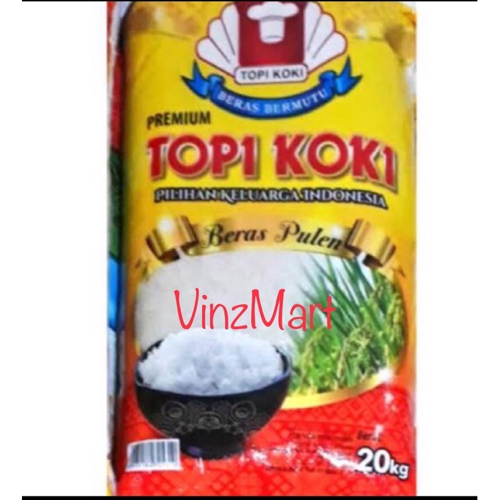 

BERAS TOPI KOKI 20kg