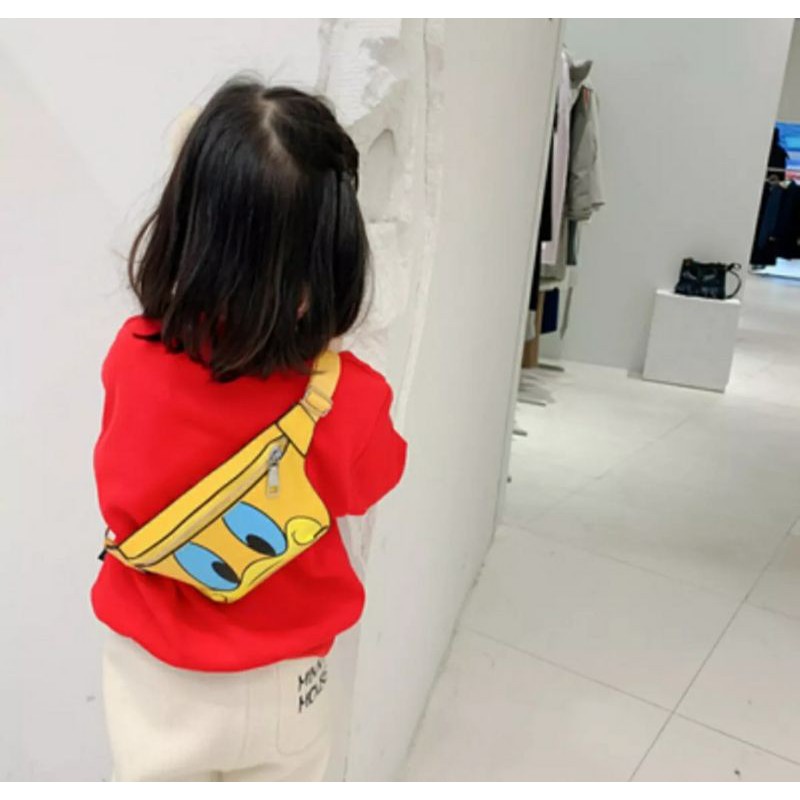 waistbag anak lucu donald duck