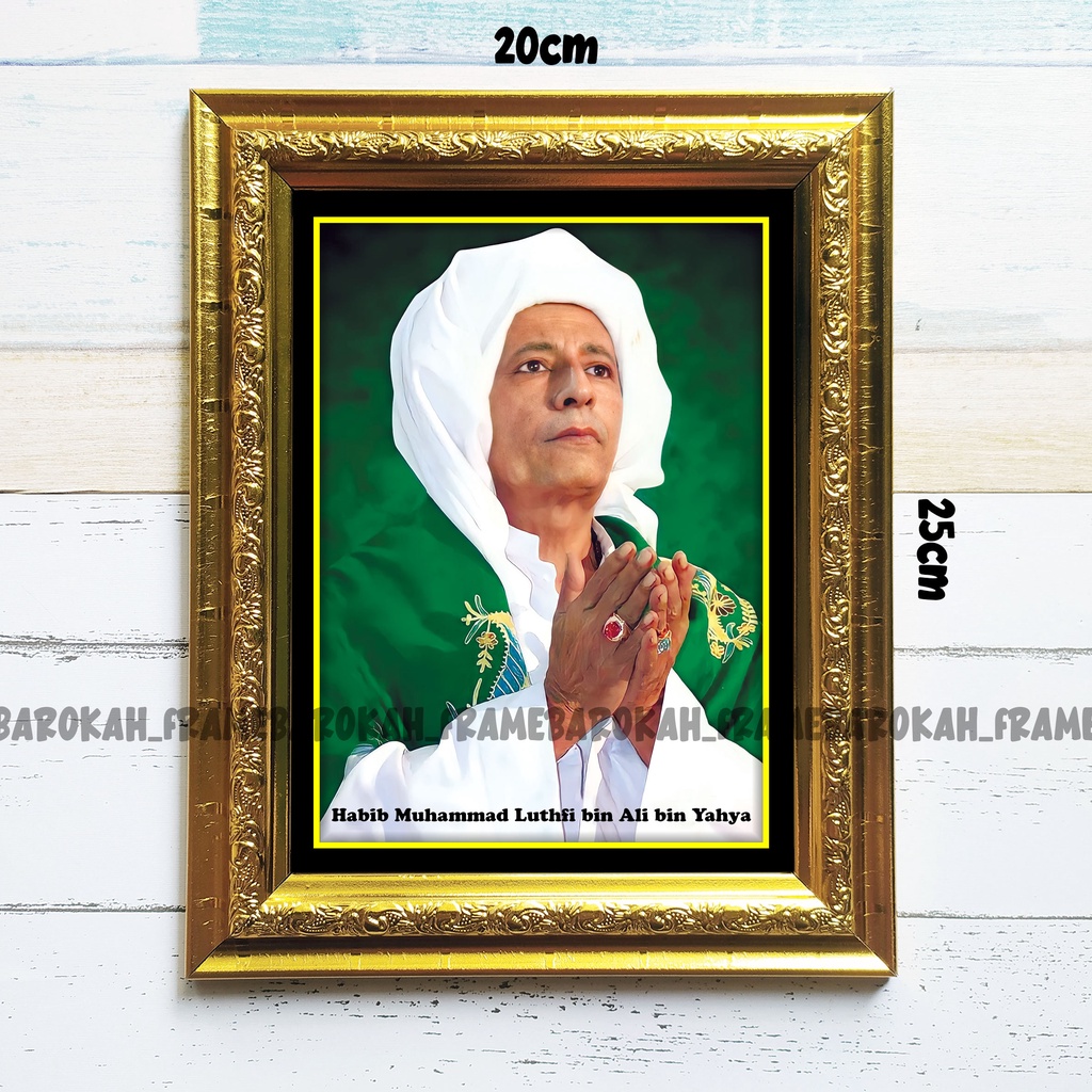 PIGURA foto habib foto ulama indonesia dan sedunia Termurah di dunia ukuran 6R 20cm x 25cm⁷