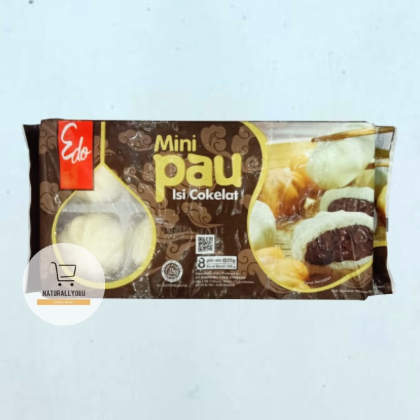 

Edo Mini Pau Isi Coklat 200gr Pao Cokelat