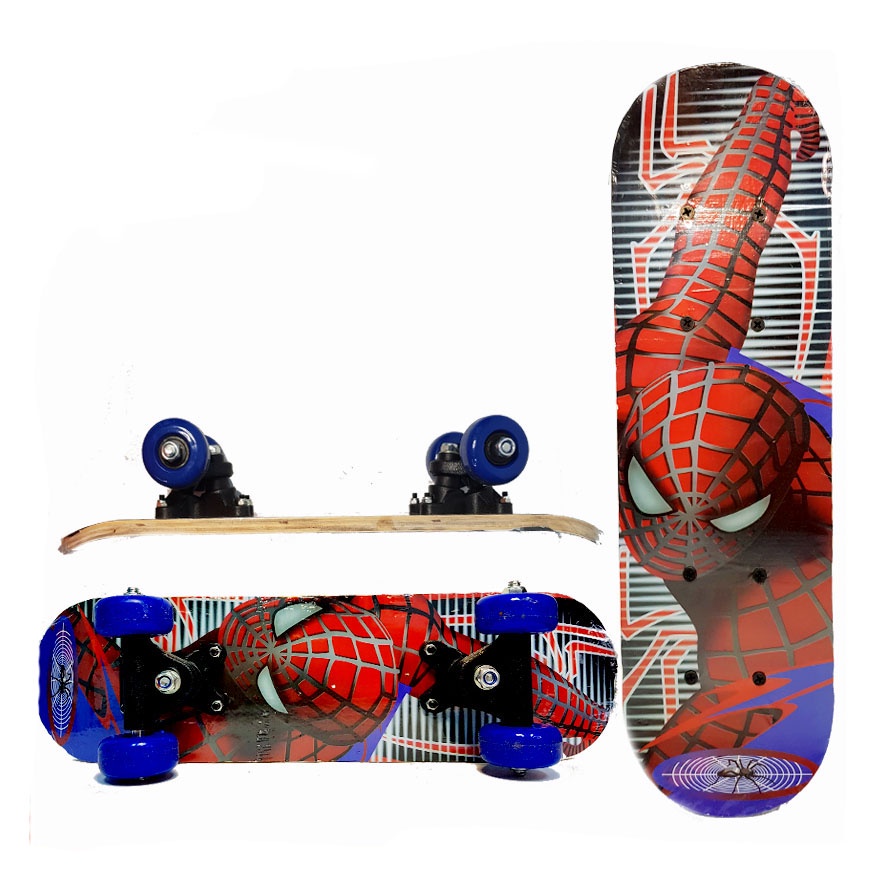 Skateboard Anak Full Set Papan Skateborad Karakter 1705