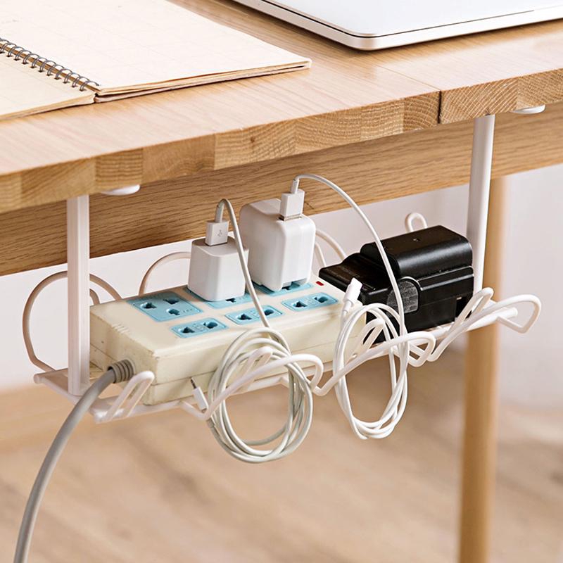 Rak Gantung Bawah Meja Multifungsi Untuk Power Socket