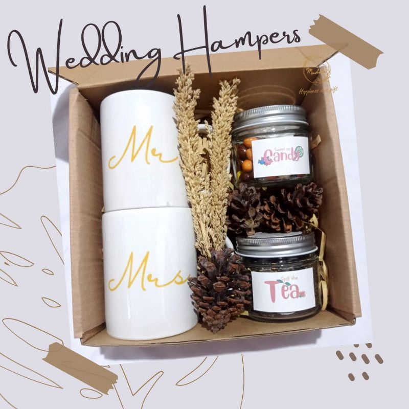 WEDDING HAMPERS/KADO NIKAH/KADO COUPLE/MUG COUPLE/GELAS COUPLE